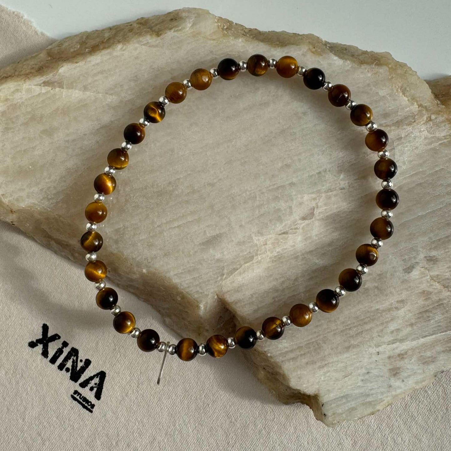 Tiger Eye 4mm Bracelet