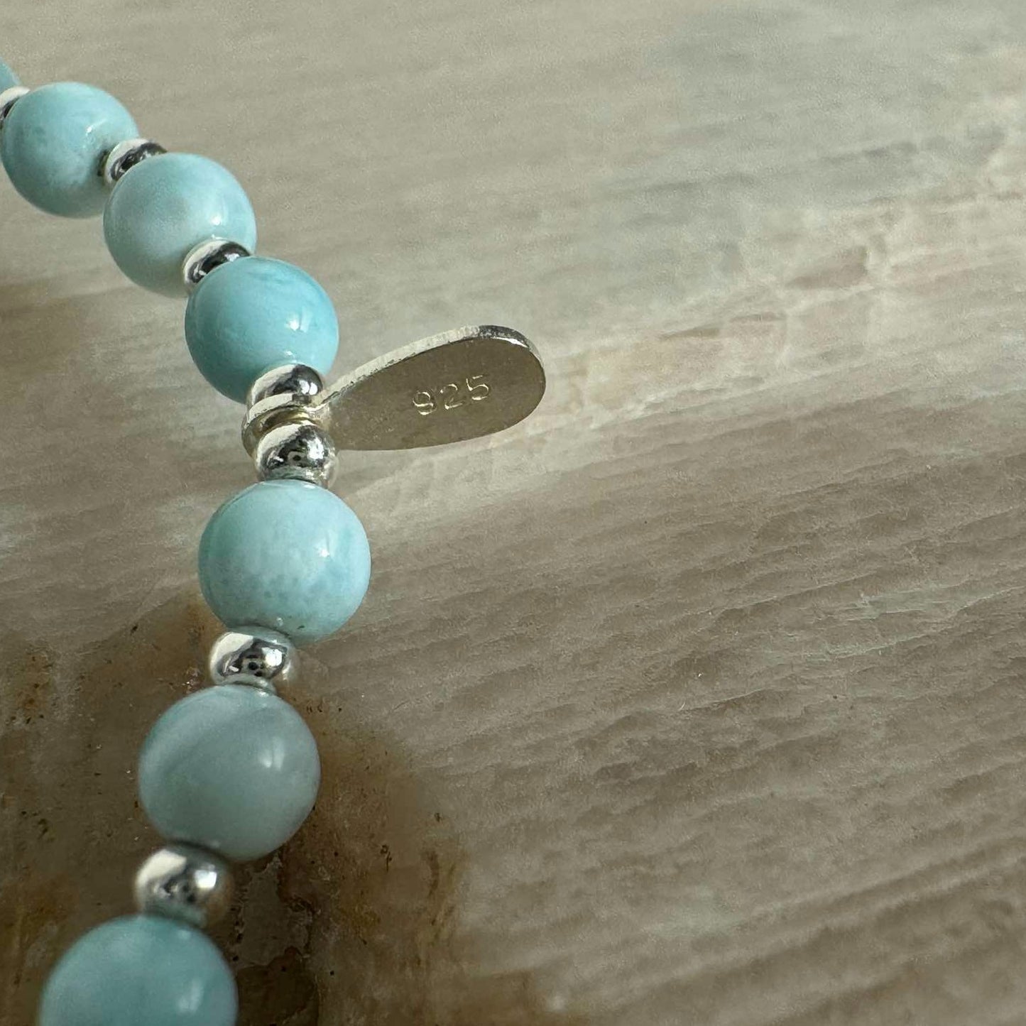Larimar 4mm Bracele