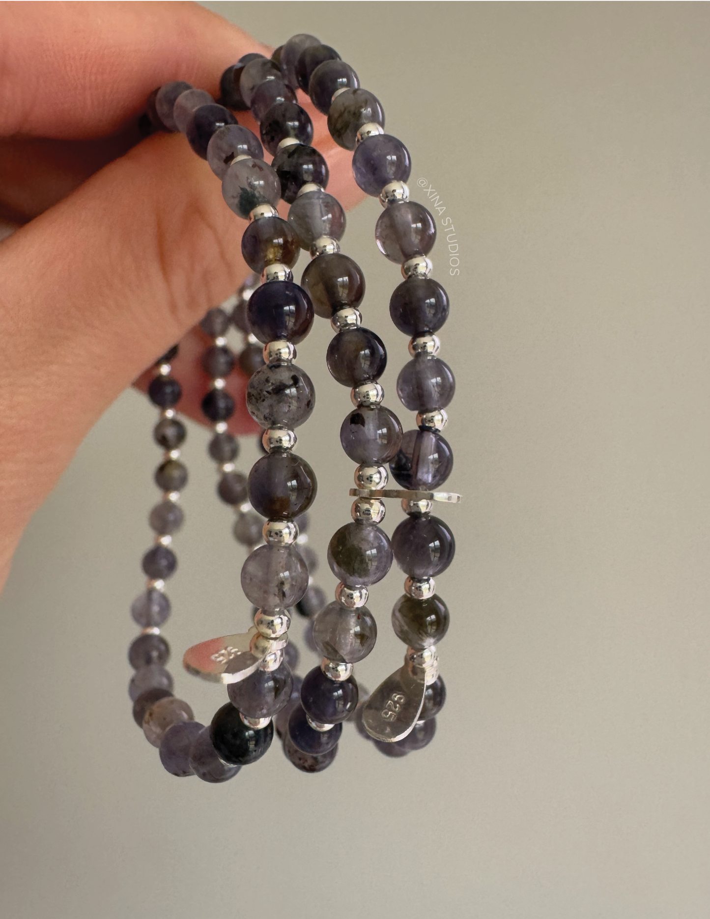 Lolite Bracelet 4mm