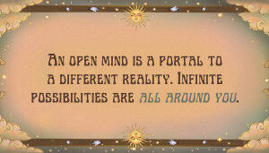 Magical Messages from the Universe mini oracle card