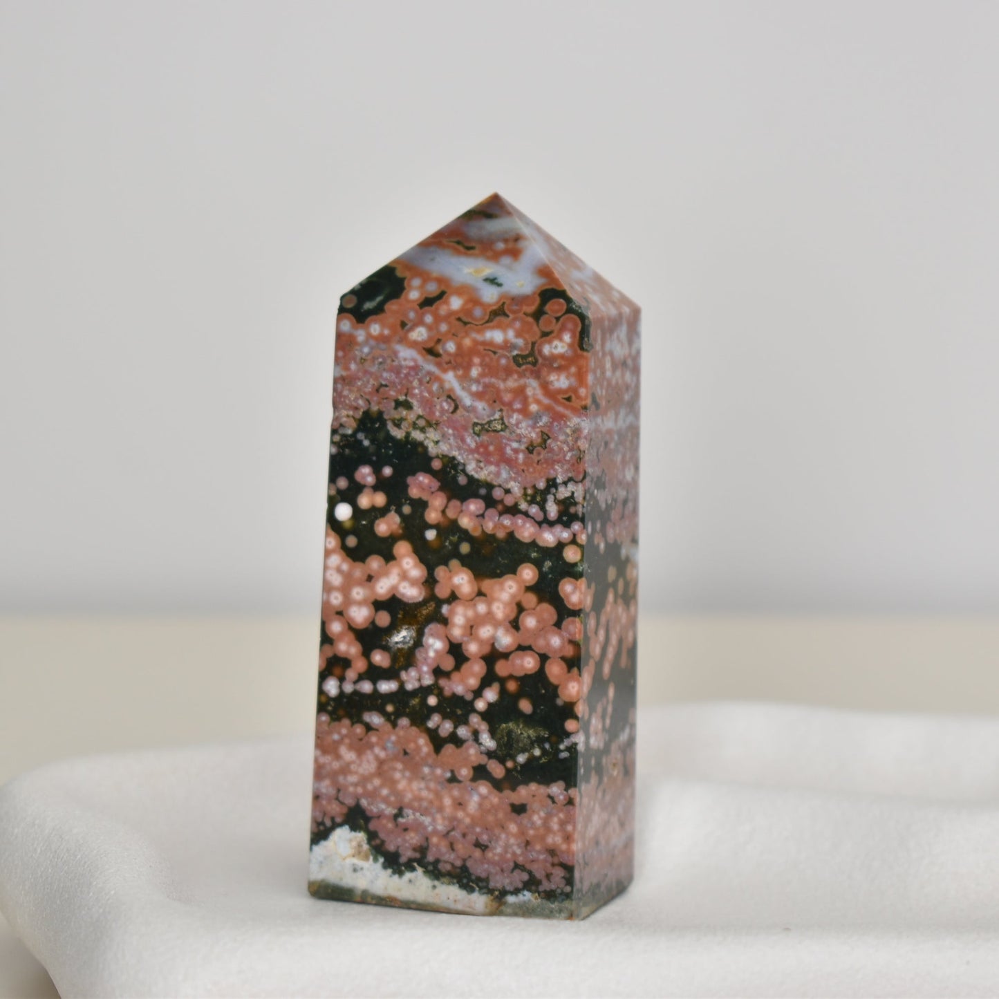 Old Stock Orbicular Ocean Jasper Point 267g