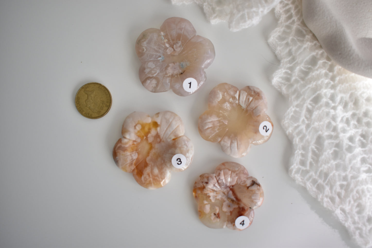 Flower Agate Flower #4