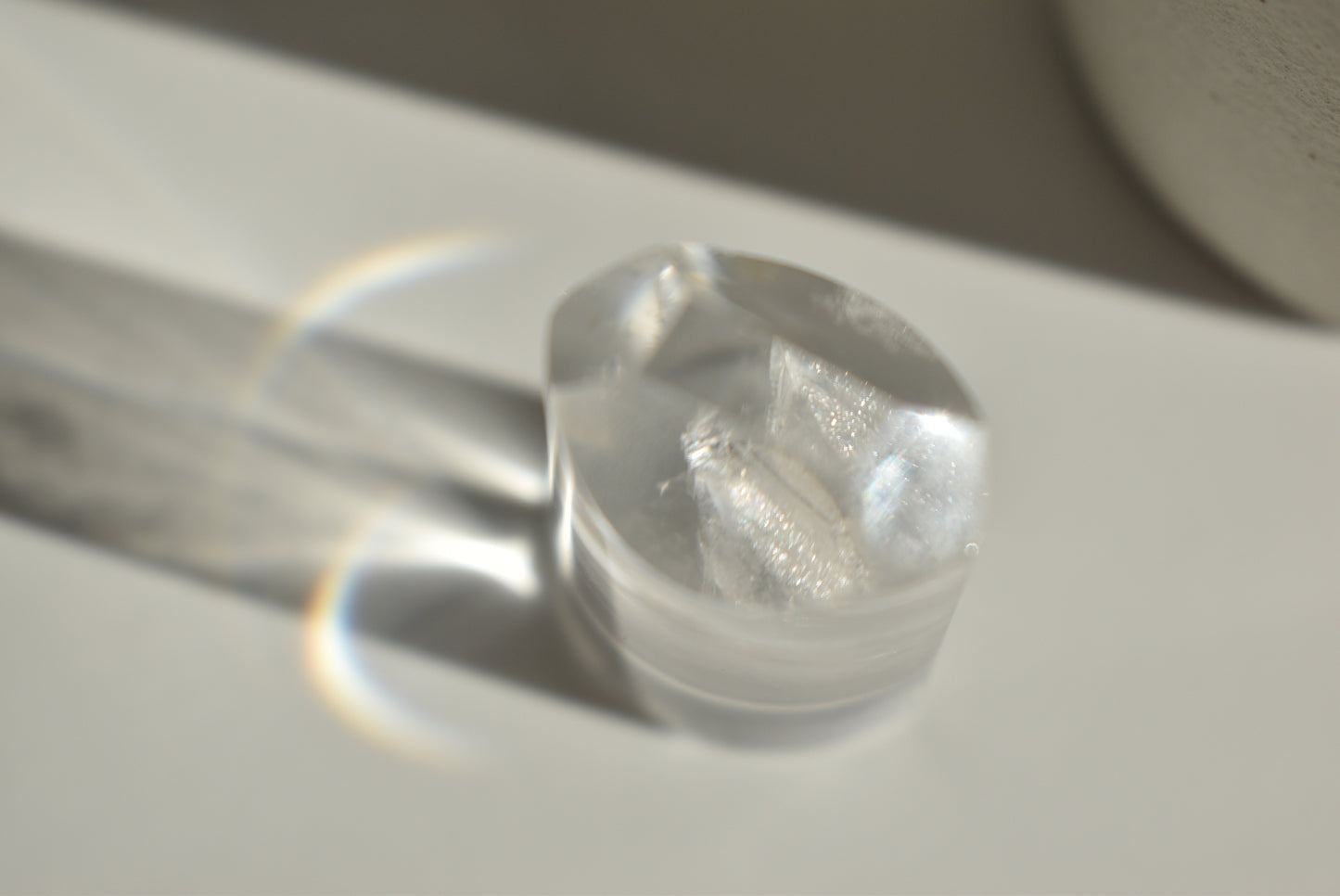 Manifestation Clear Quartz with Phantom