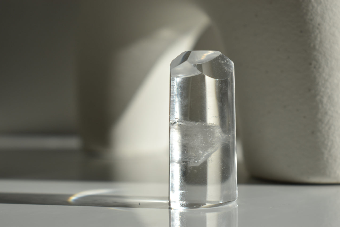 Manifestation Clear Quartz with Phantom