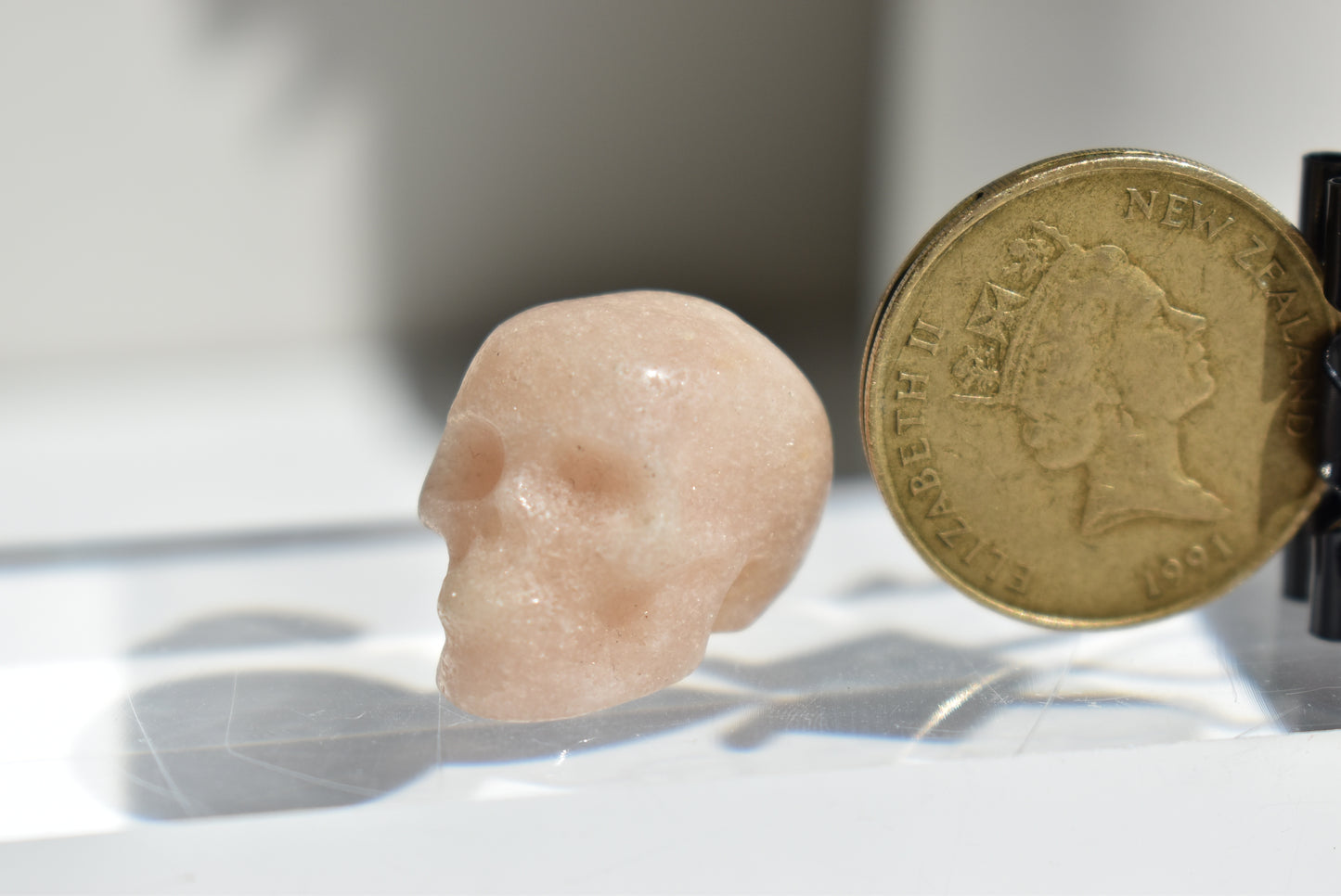 Aventurine Feldspar Skull small