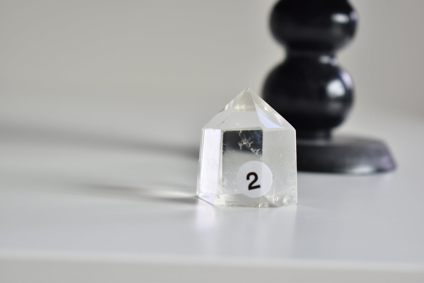 Blue Angel Feather Phantom Clear Quartz Point #2