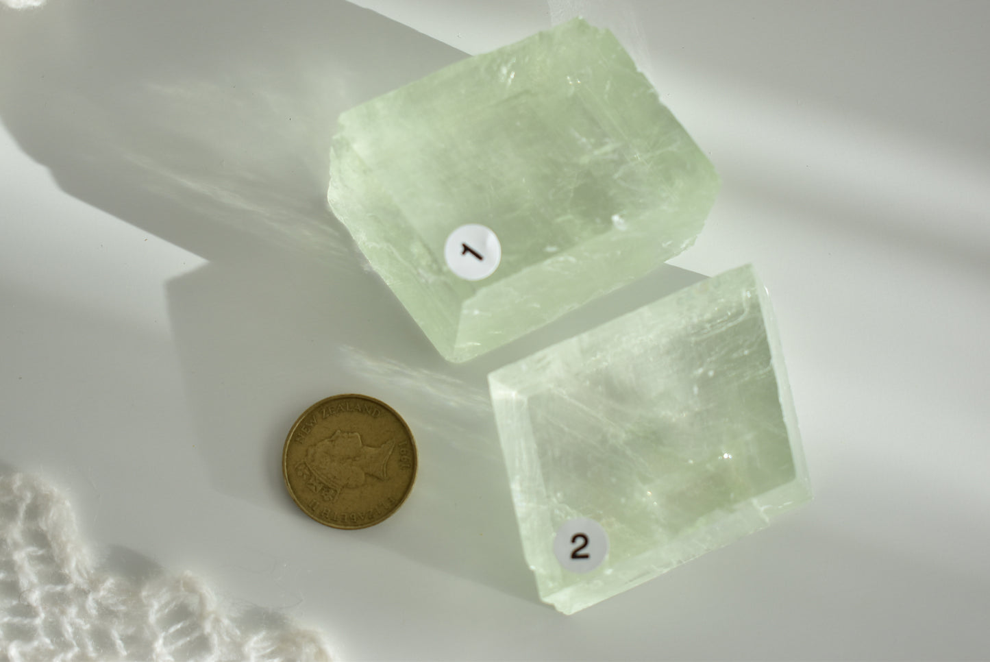 Rare Green Optical Calcite