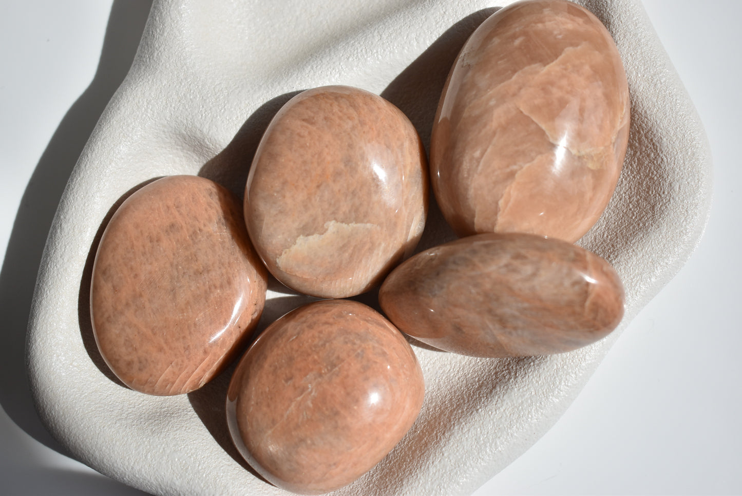 Peach Moonstone Palmstone