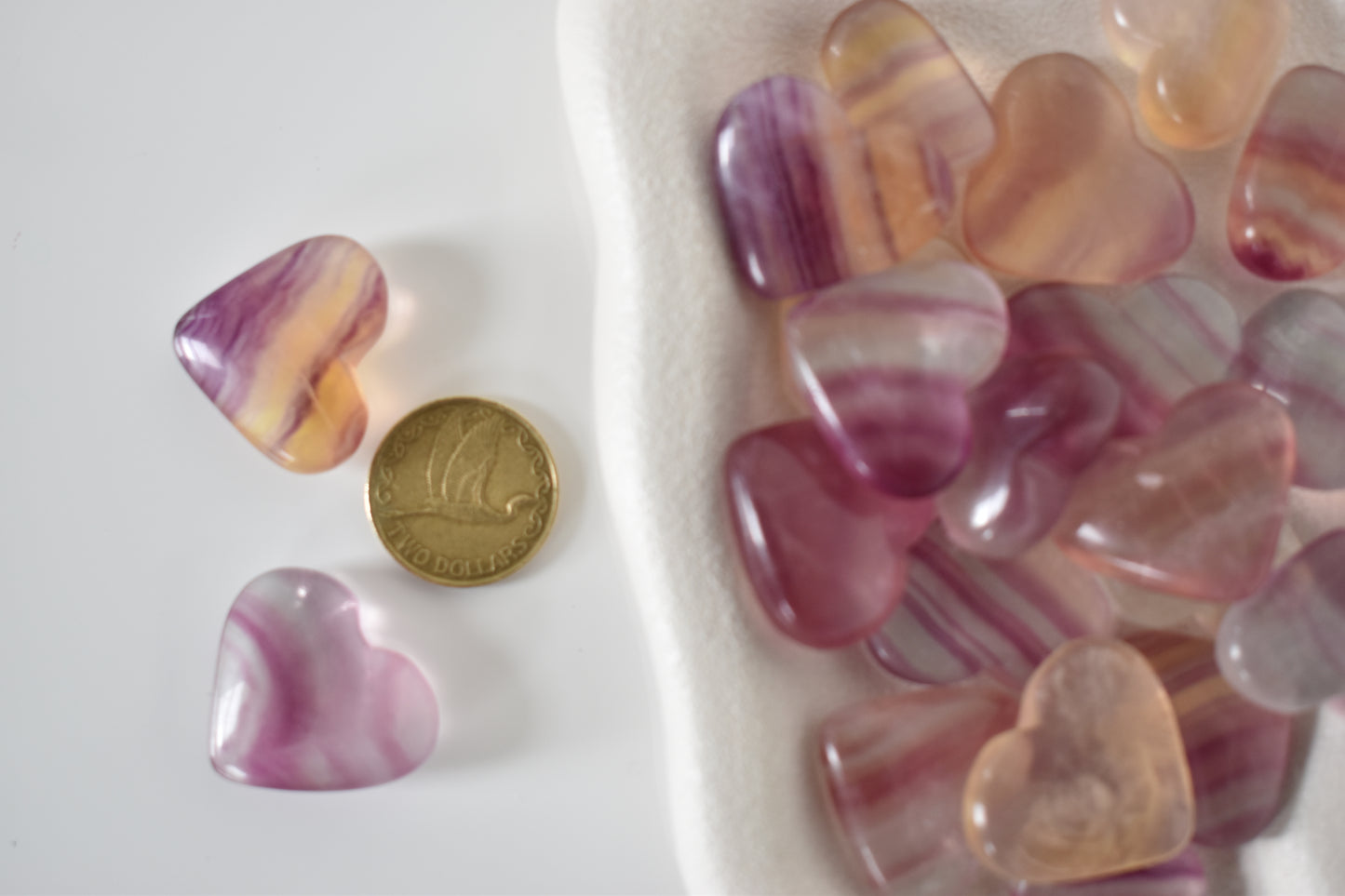 Candy Fluorite Heart
