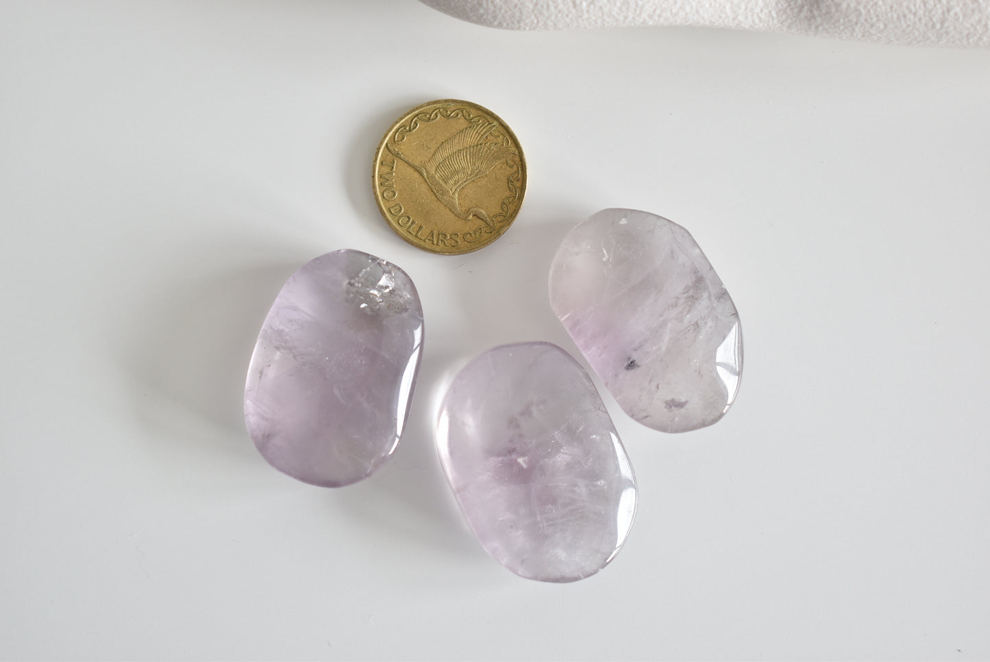 Lavender Amethyst Palm Stone | Calm