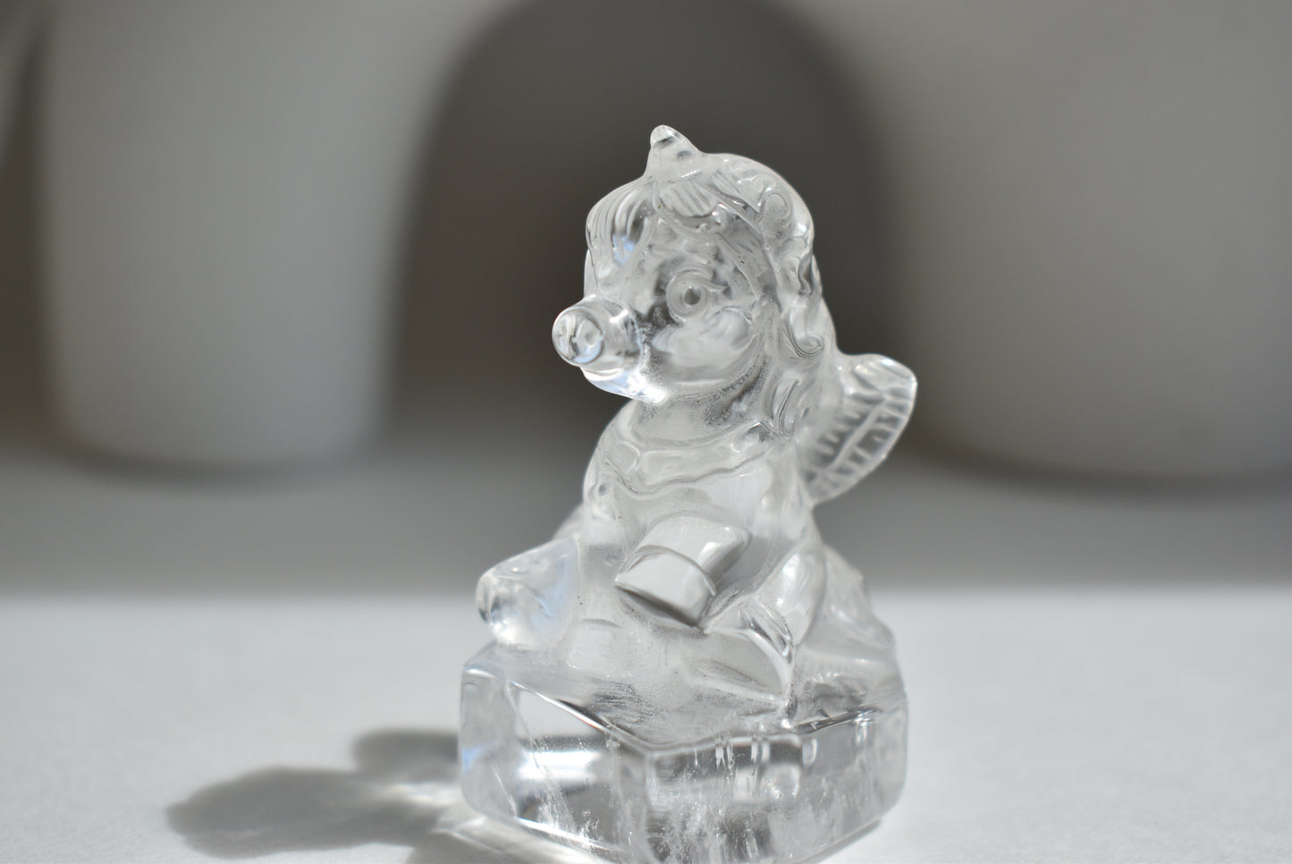 Pig Unicorn (High Grade Clear Quartz)