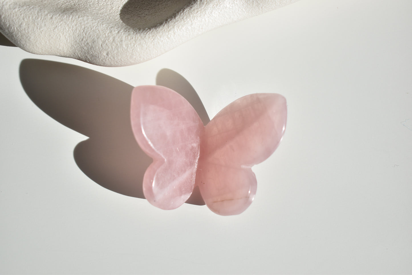 Rose Quartz Butterfly