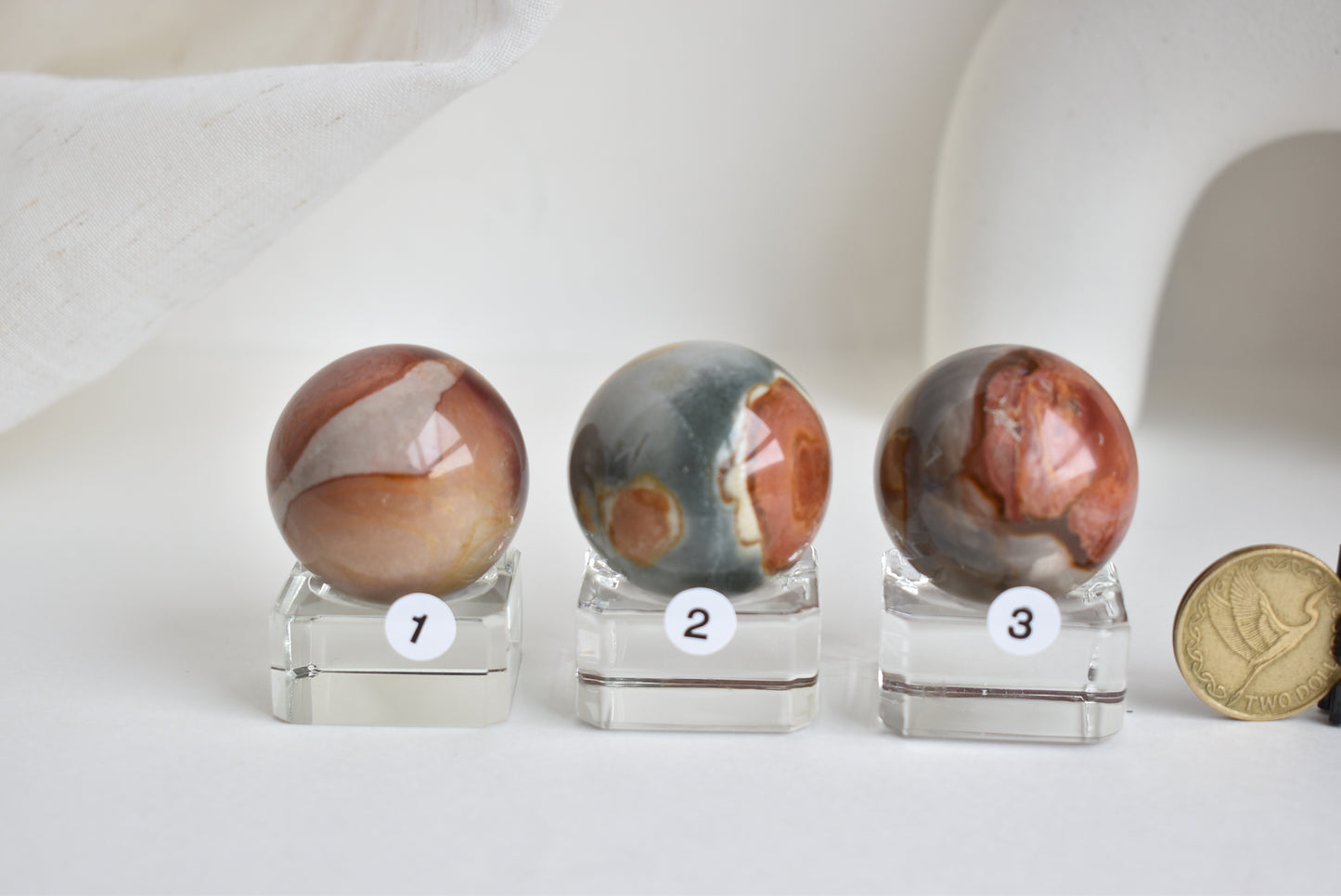 Polychrome Jasper sphere 38mm