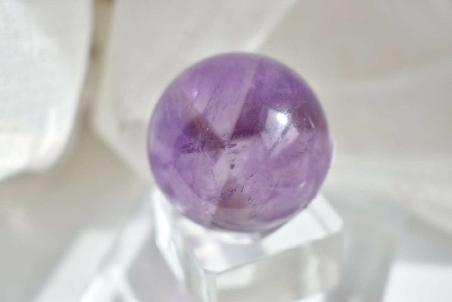 High Grade Amethyst Sphere 34mm