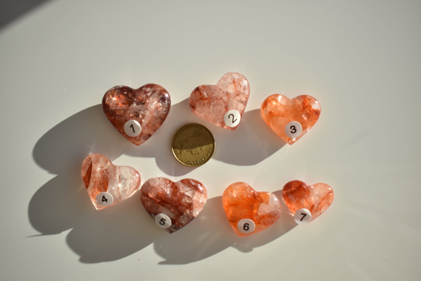 HG Fire Quartz Hearts