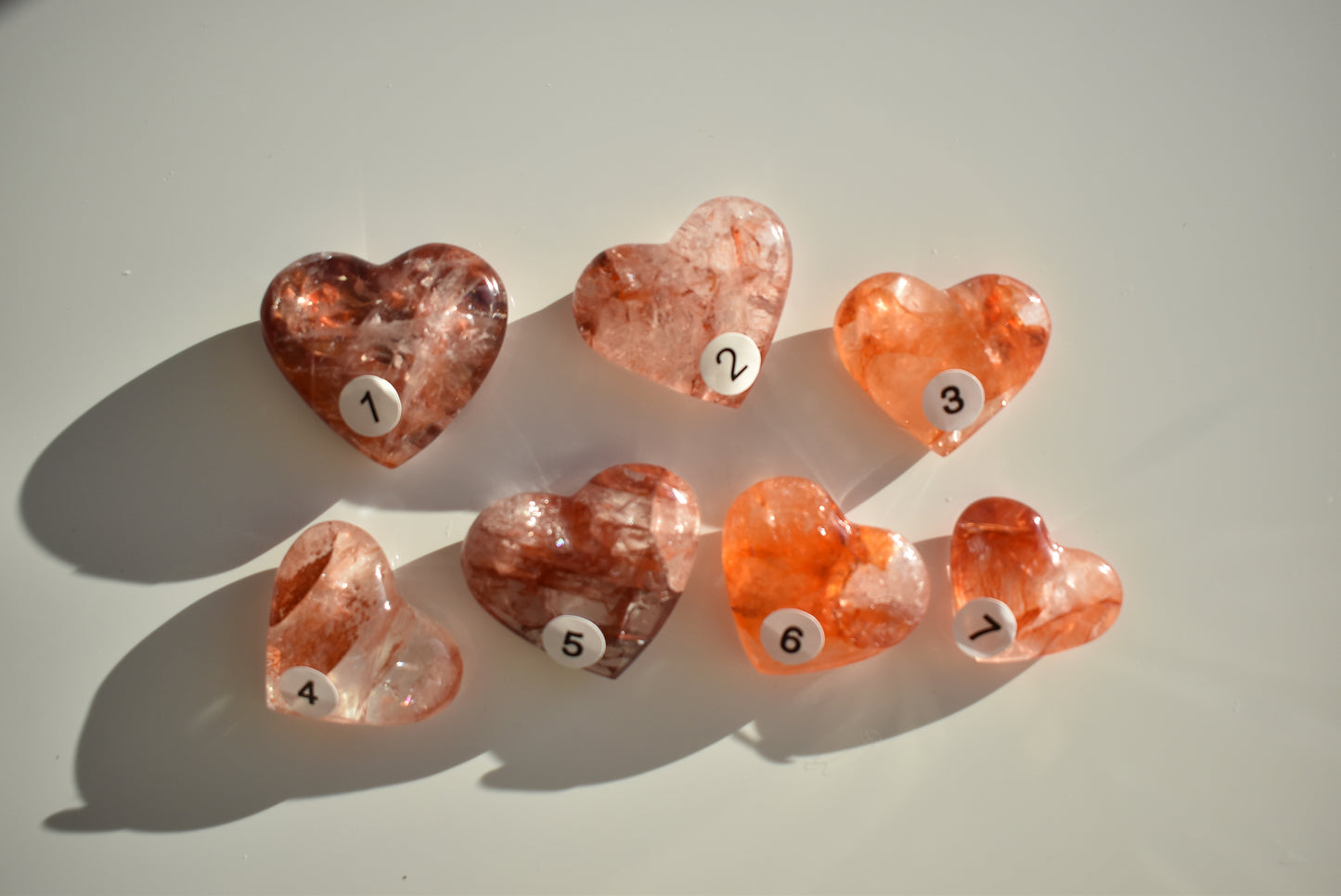 HG Fire Quartz Hearts