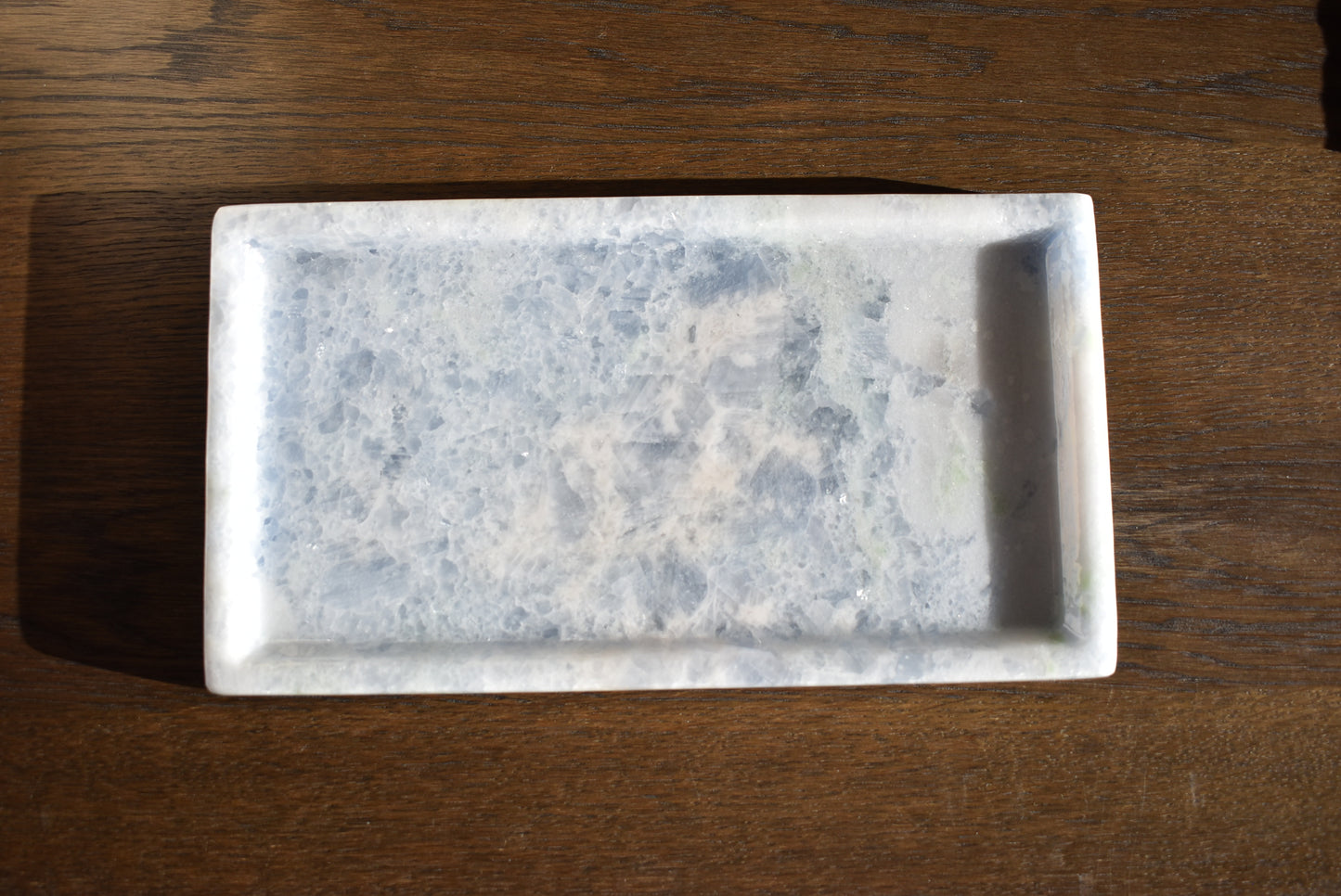 Blue Calcite Marble Tray