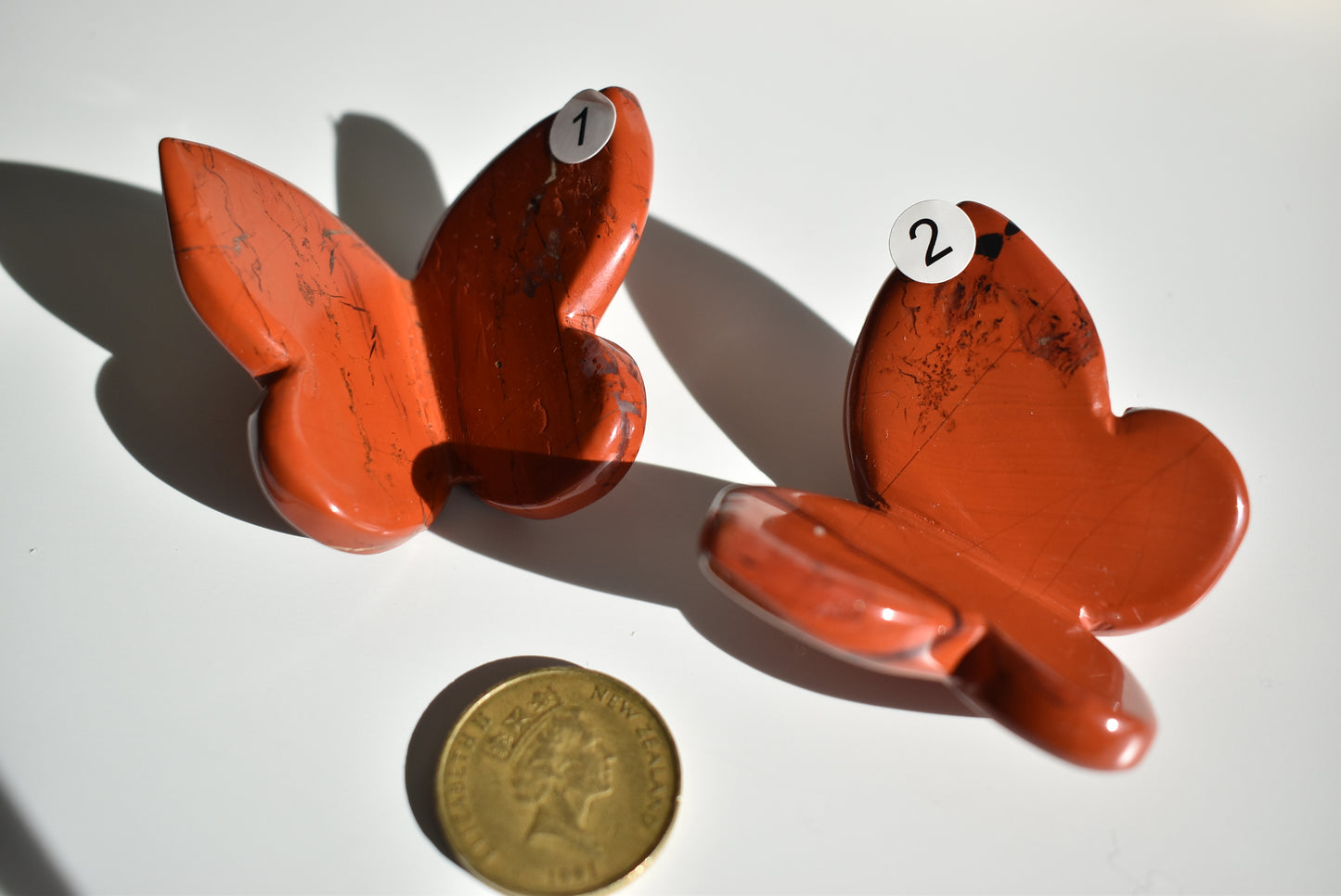 Red Jasper Butterfly
