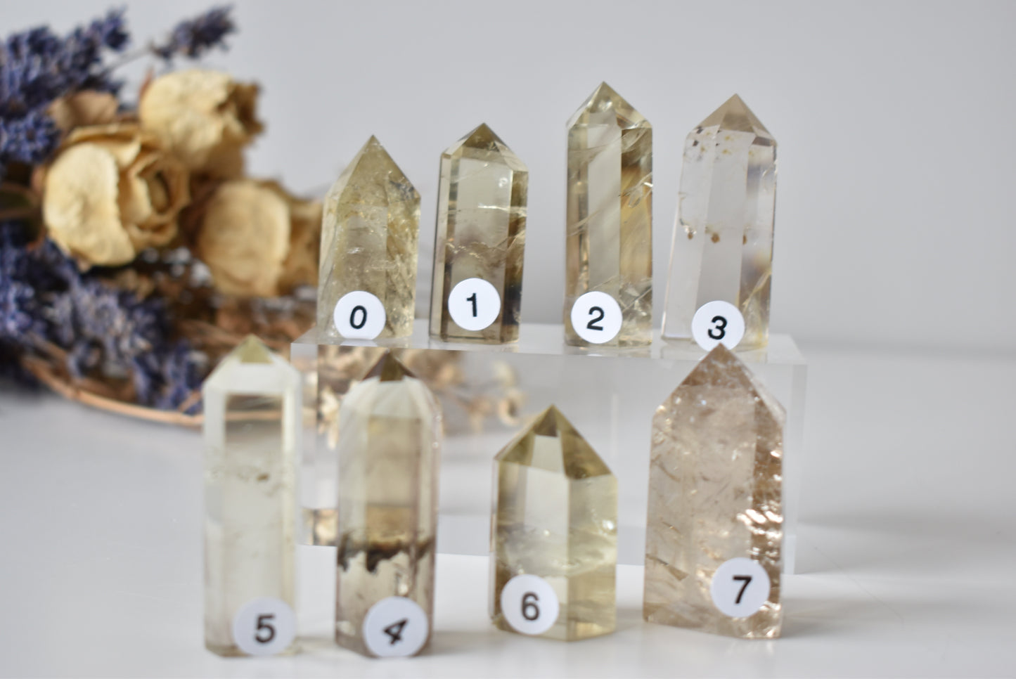 Baby Citrine Point
