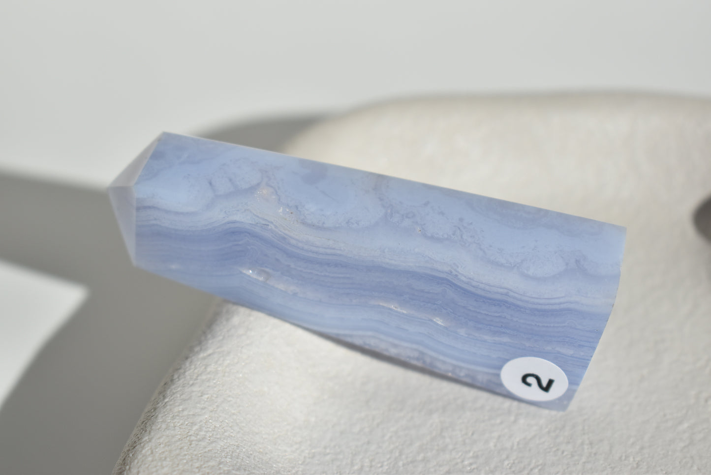 Blue Lace Agate Point #2