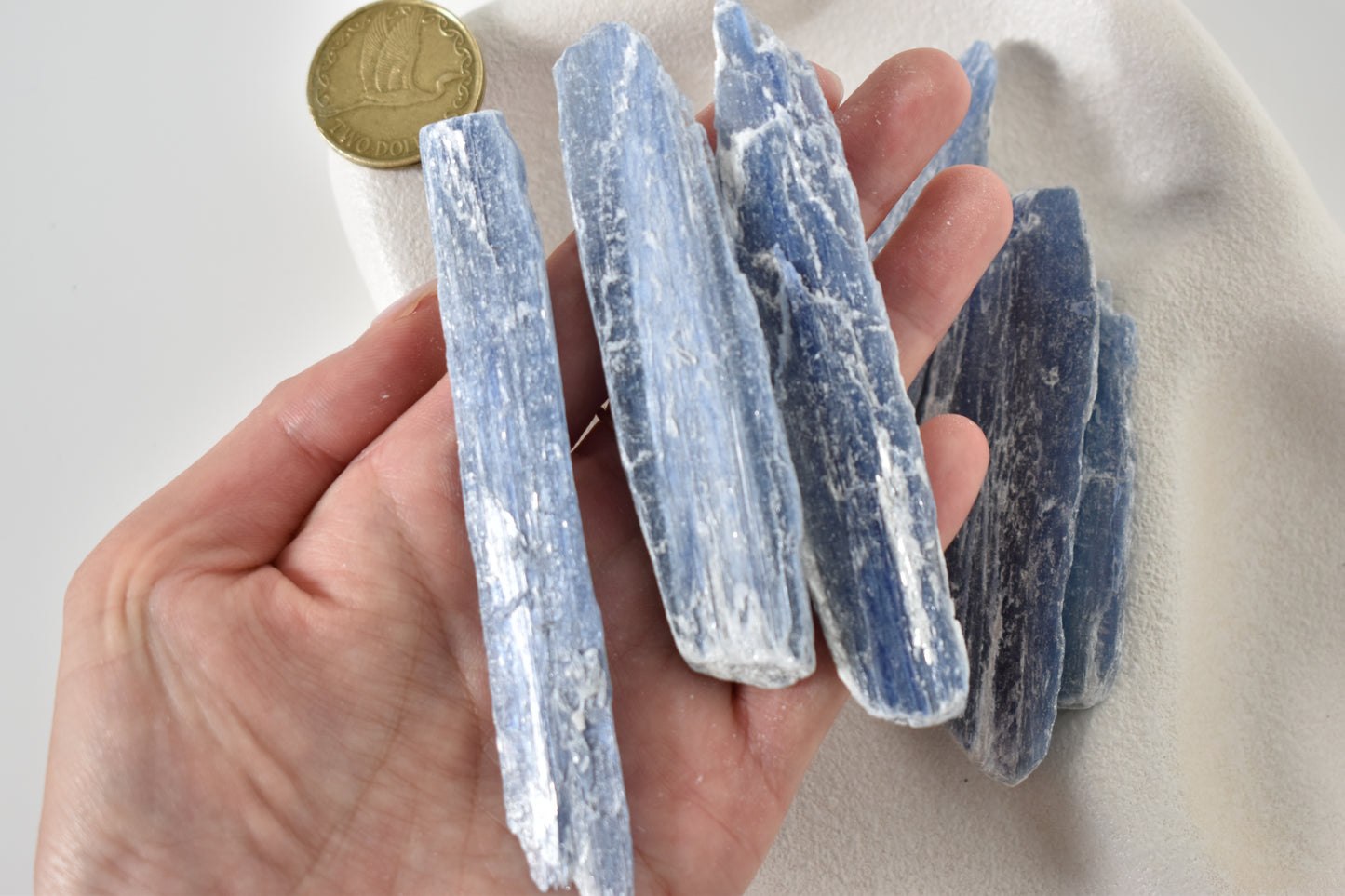 Raw Blue kyanite