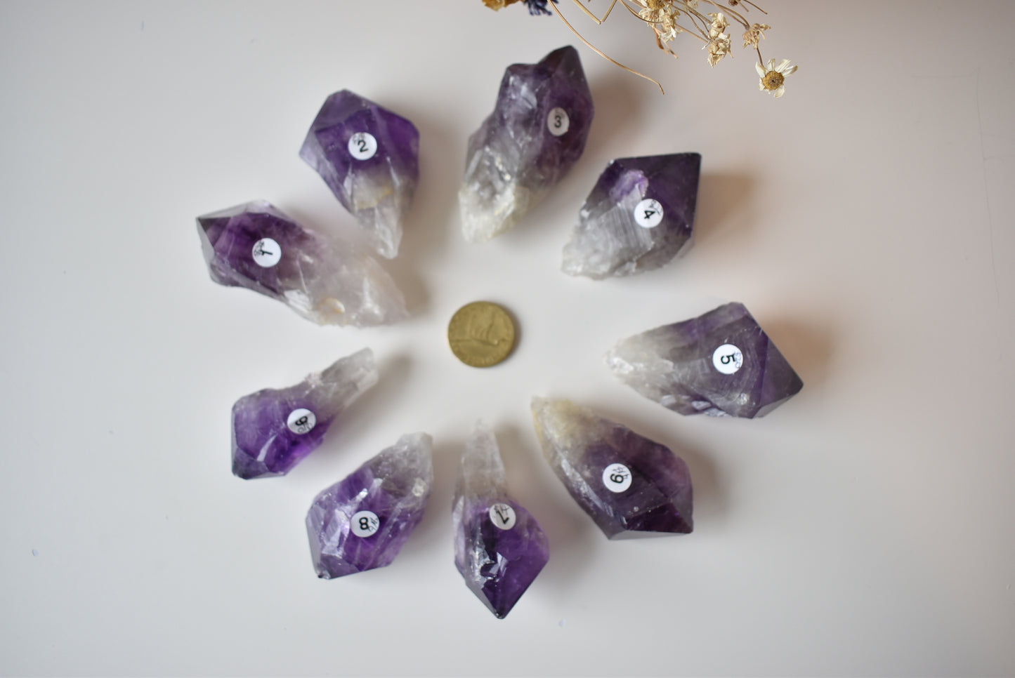 High Grade Brazil Amethyst Raw points