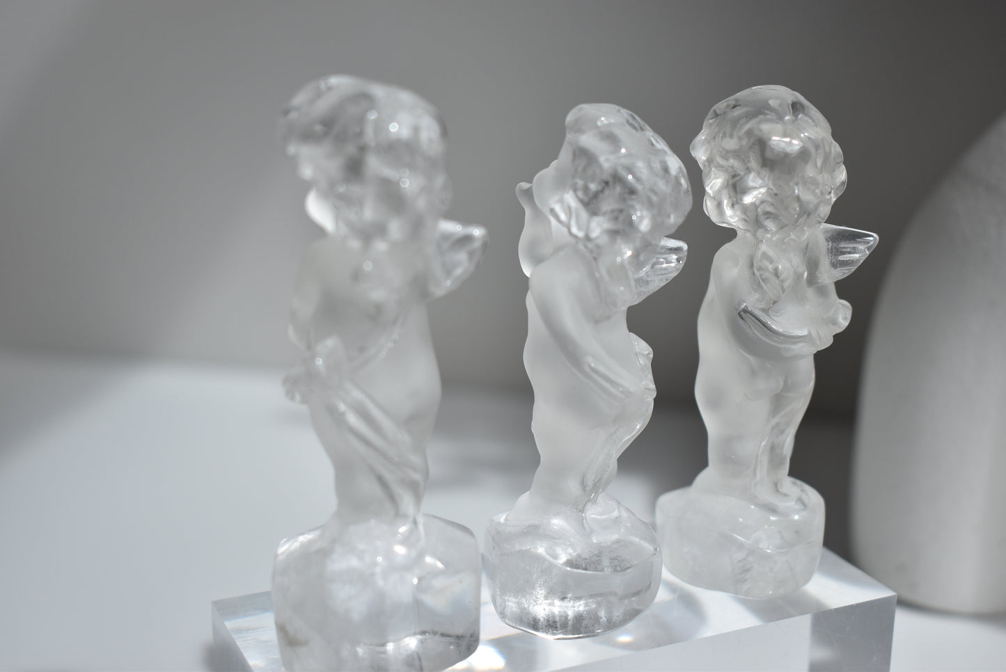 Clear Quartz Cupid #2