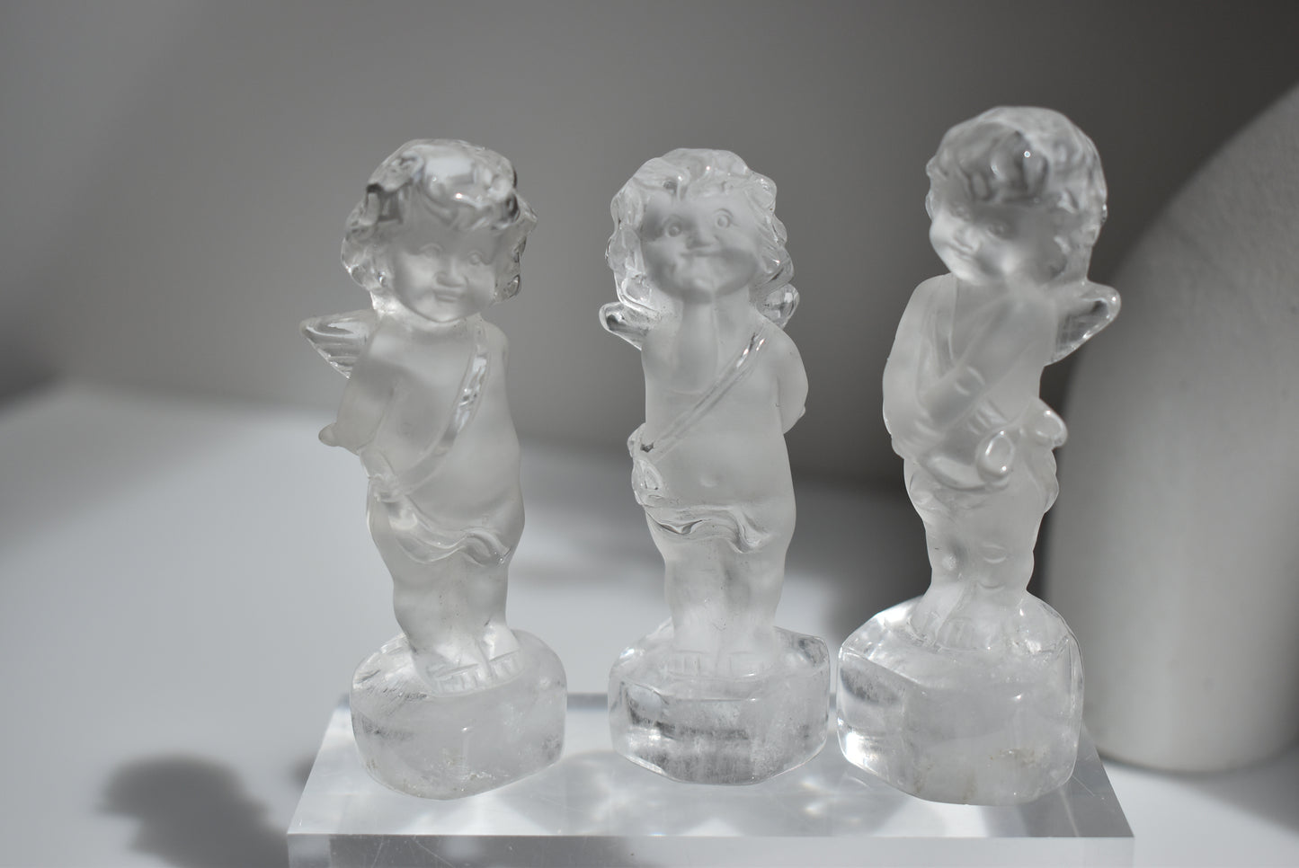 Clear Quartz Cupid #2