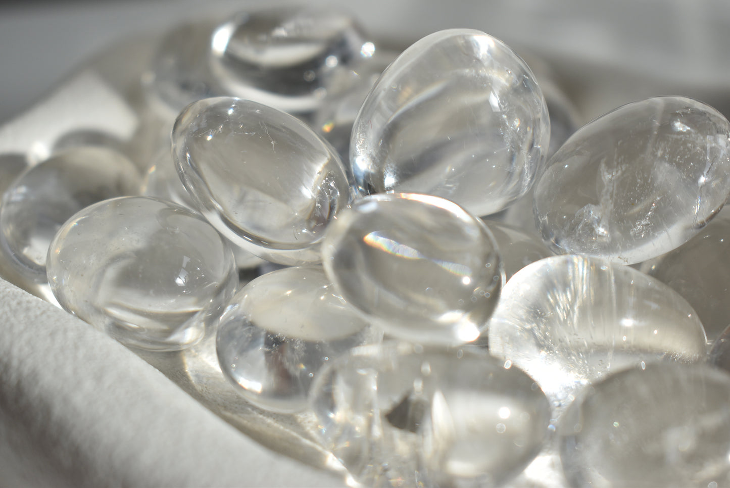 Top Grade Clear Quartz Tumble