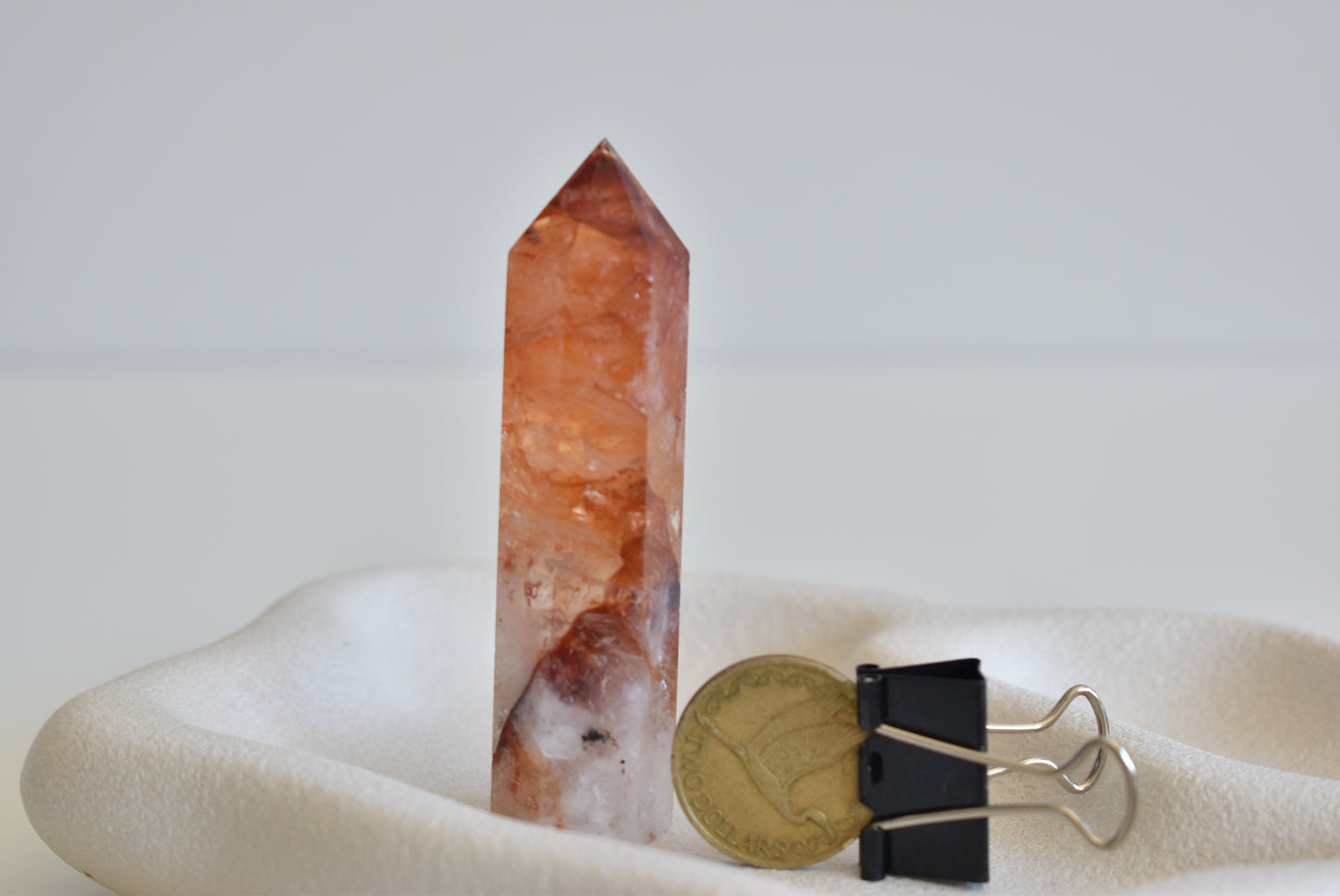 Fire (Hematoid) Quartz Point #3
