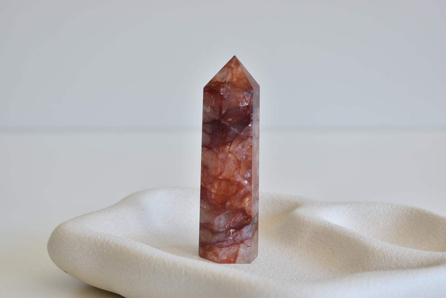 Fire (Hematoid) Quartz Point #4
