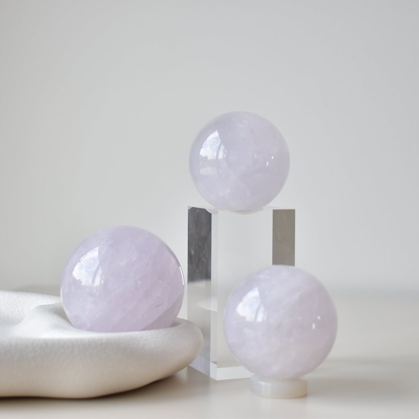 Lavender Quartz Sphere