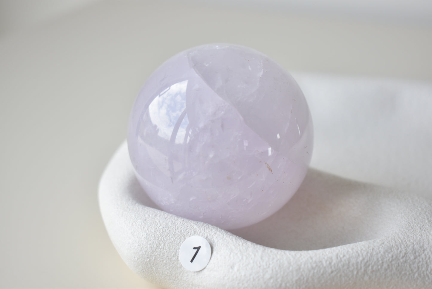 Lavender Quartz Sphere