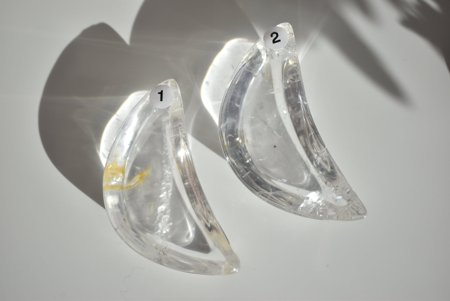 Clear Quartz Moon Bowl