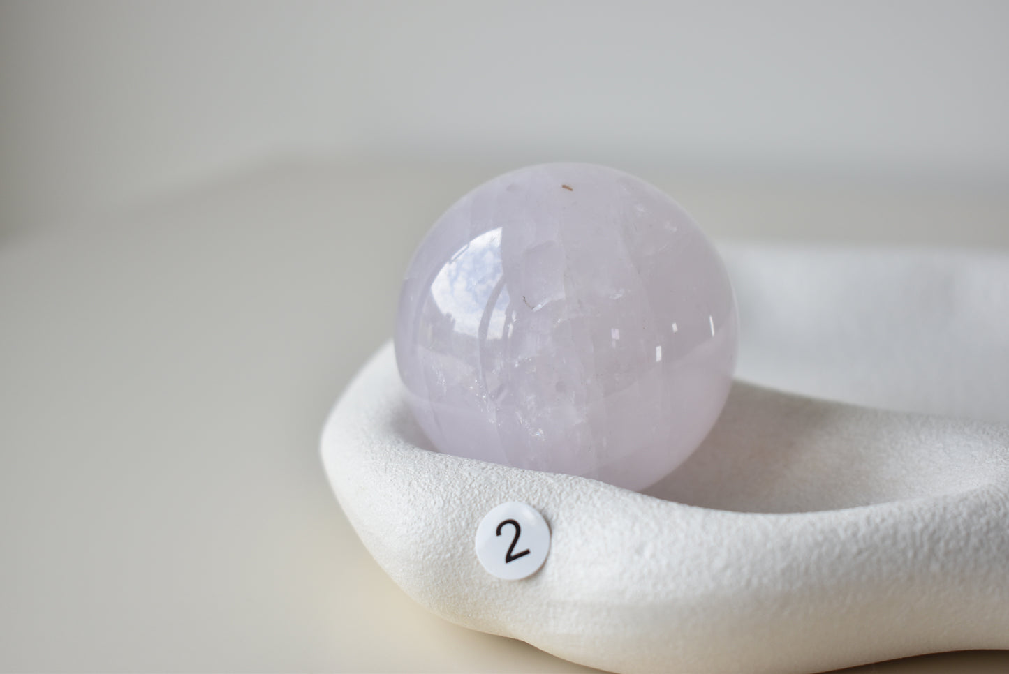 Lavender Quartz Sphere