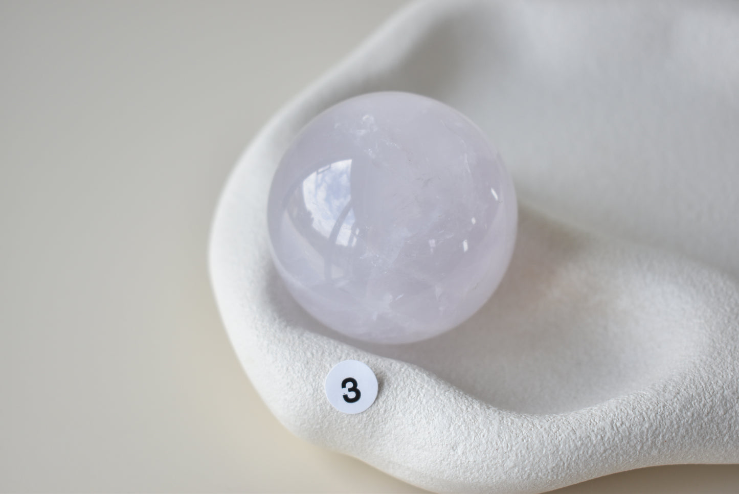Lavender Quartz Sphere
