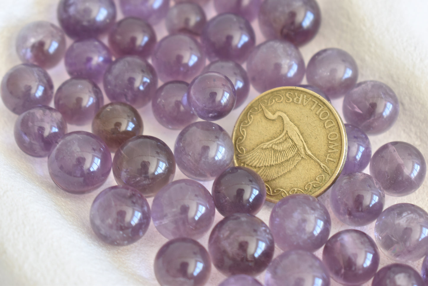 Amethyst mini Sphere set.