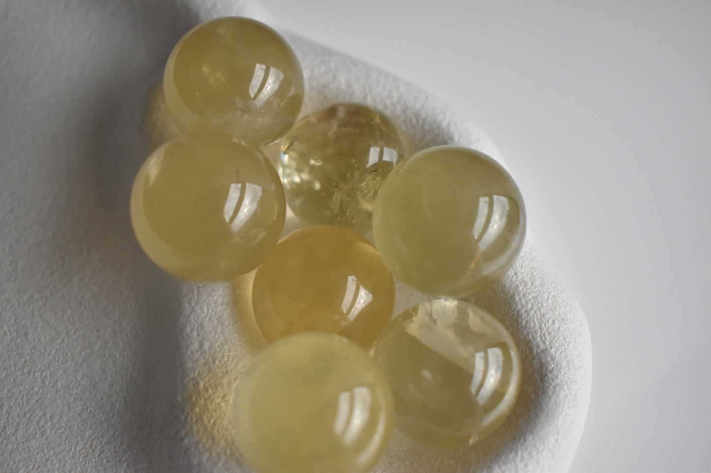 Baby Citrine Sphere
