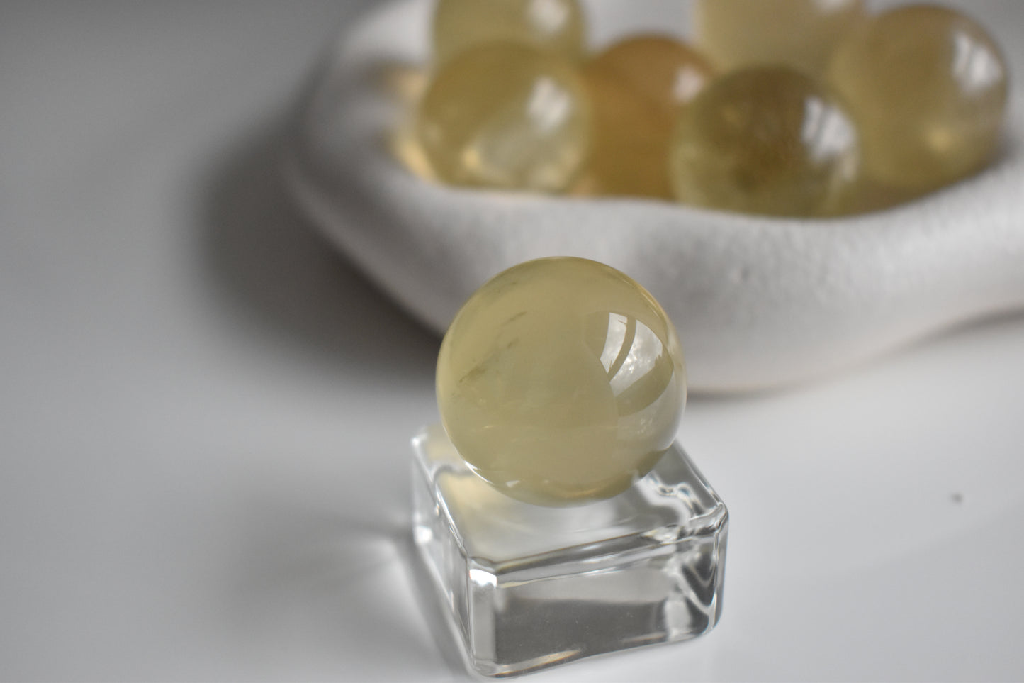 Baby Citrine Sphere