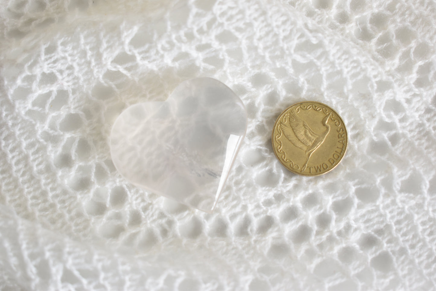 Girasol Quartz Heart