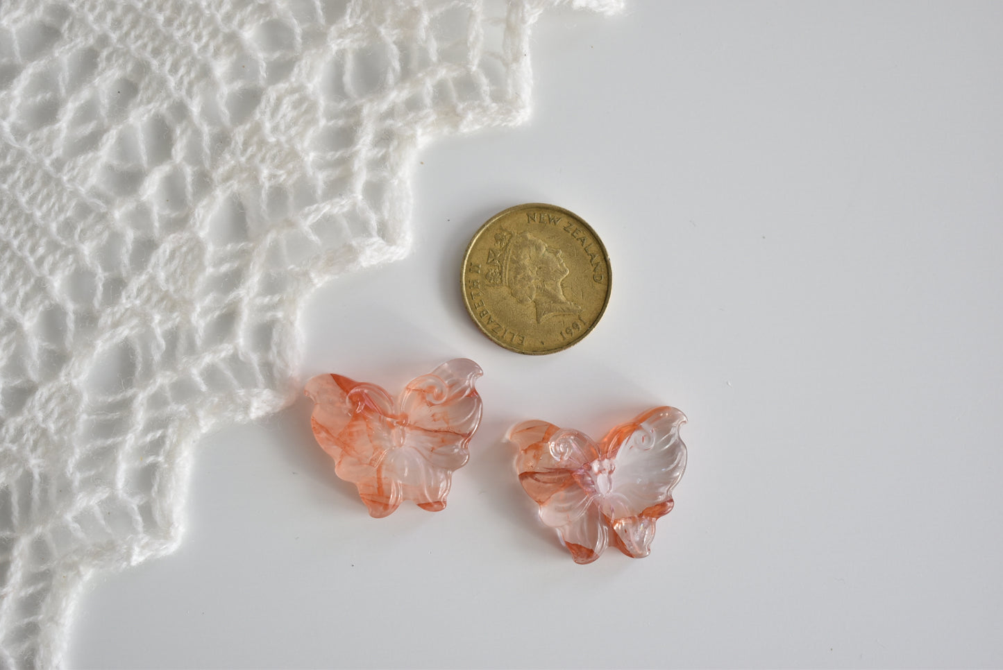 Fire (Hematoid) Quartz Butterfly