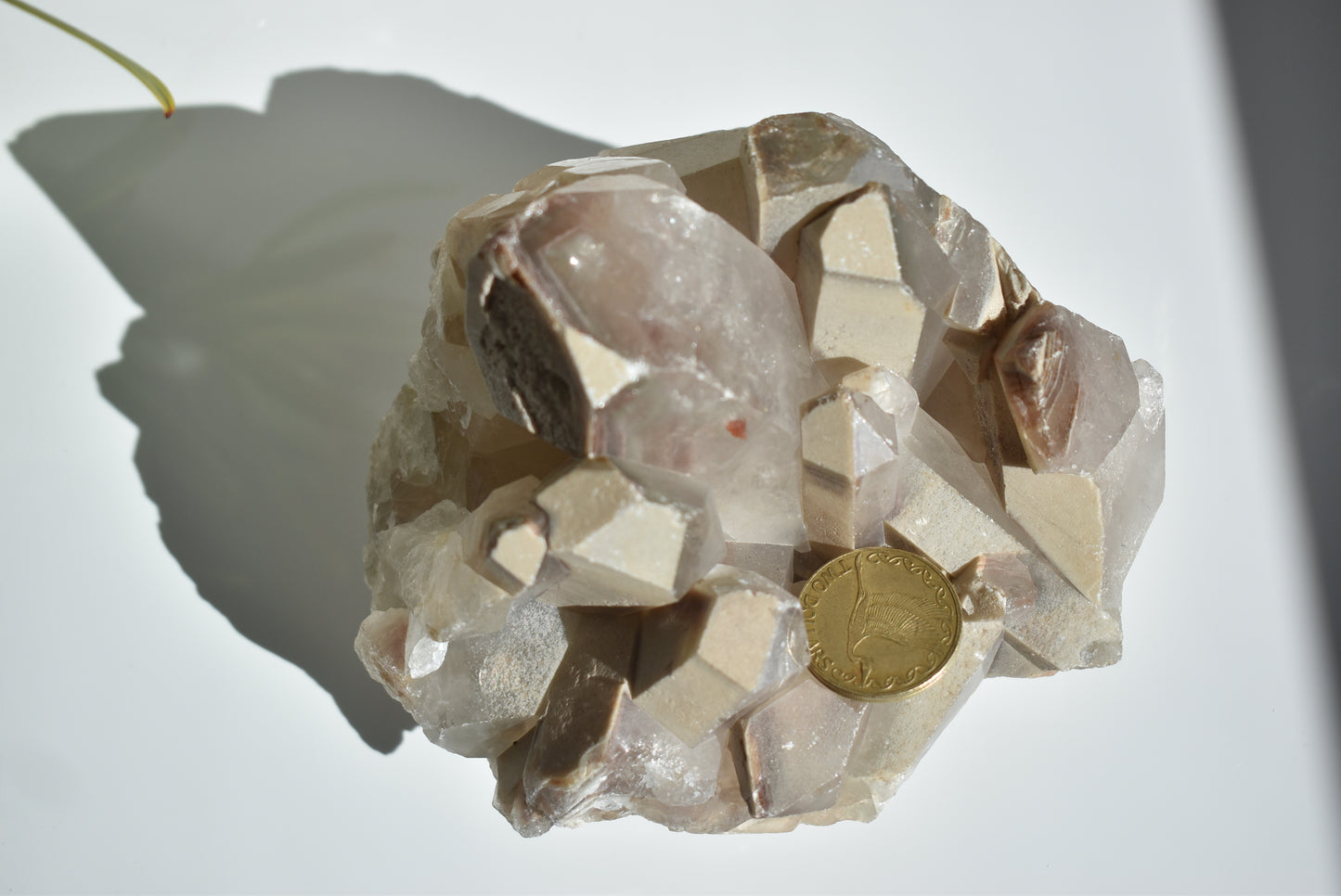 Garden Quartz Lodolite Cluster 1137g