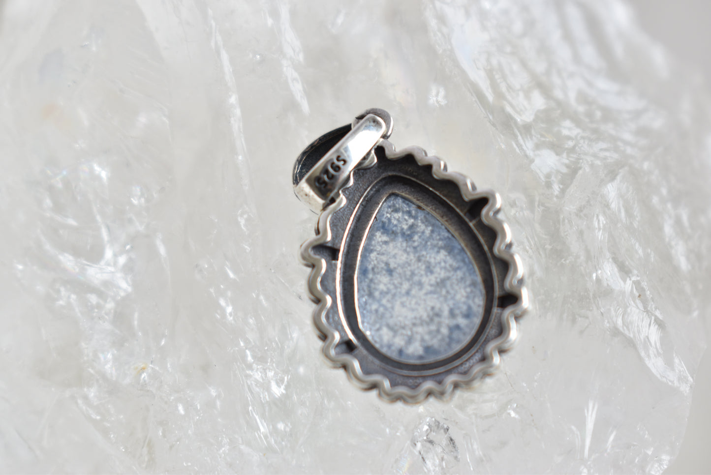Dumortierite Sterling Sliver Pendant