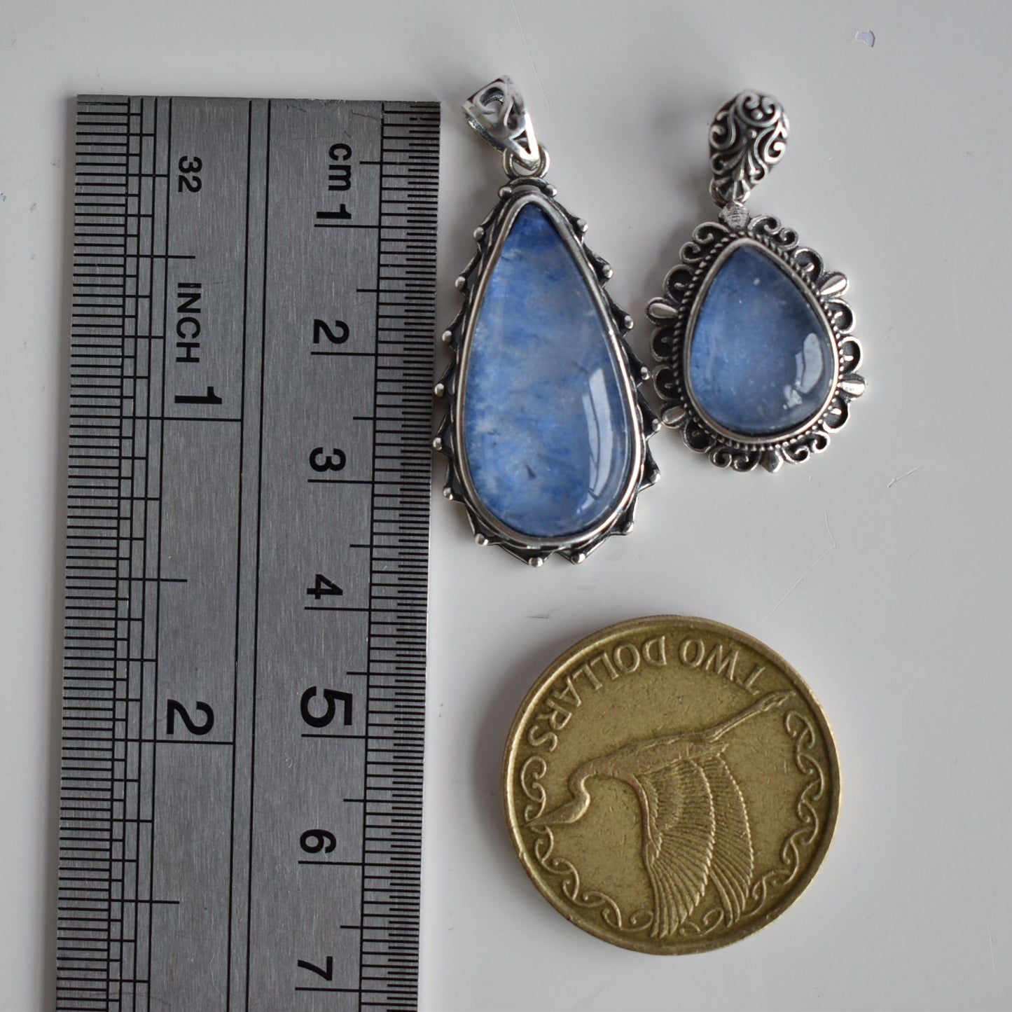 Dumortierite Sterling Sliver Pendant