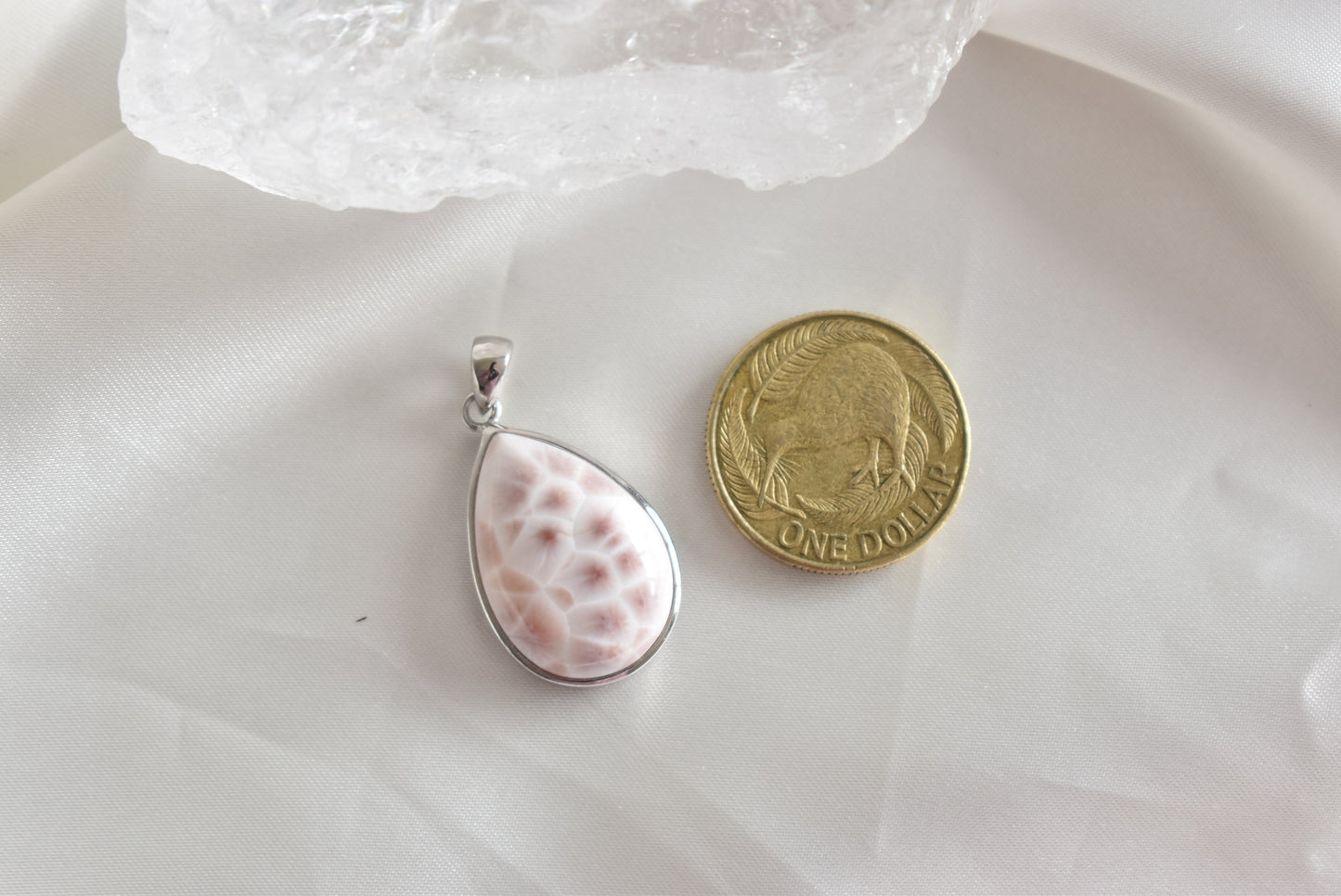 Pink Larimar Pendant