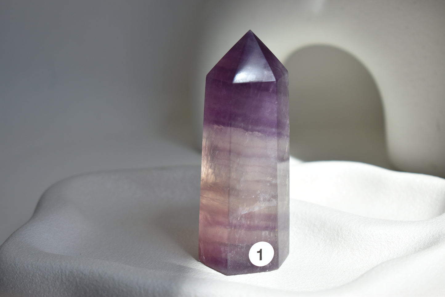 Purple Fluorite Point