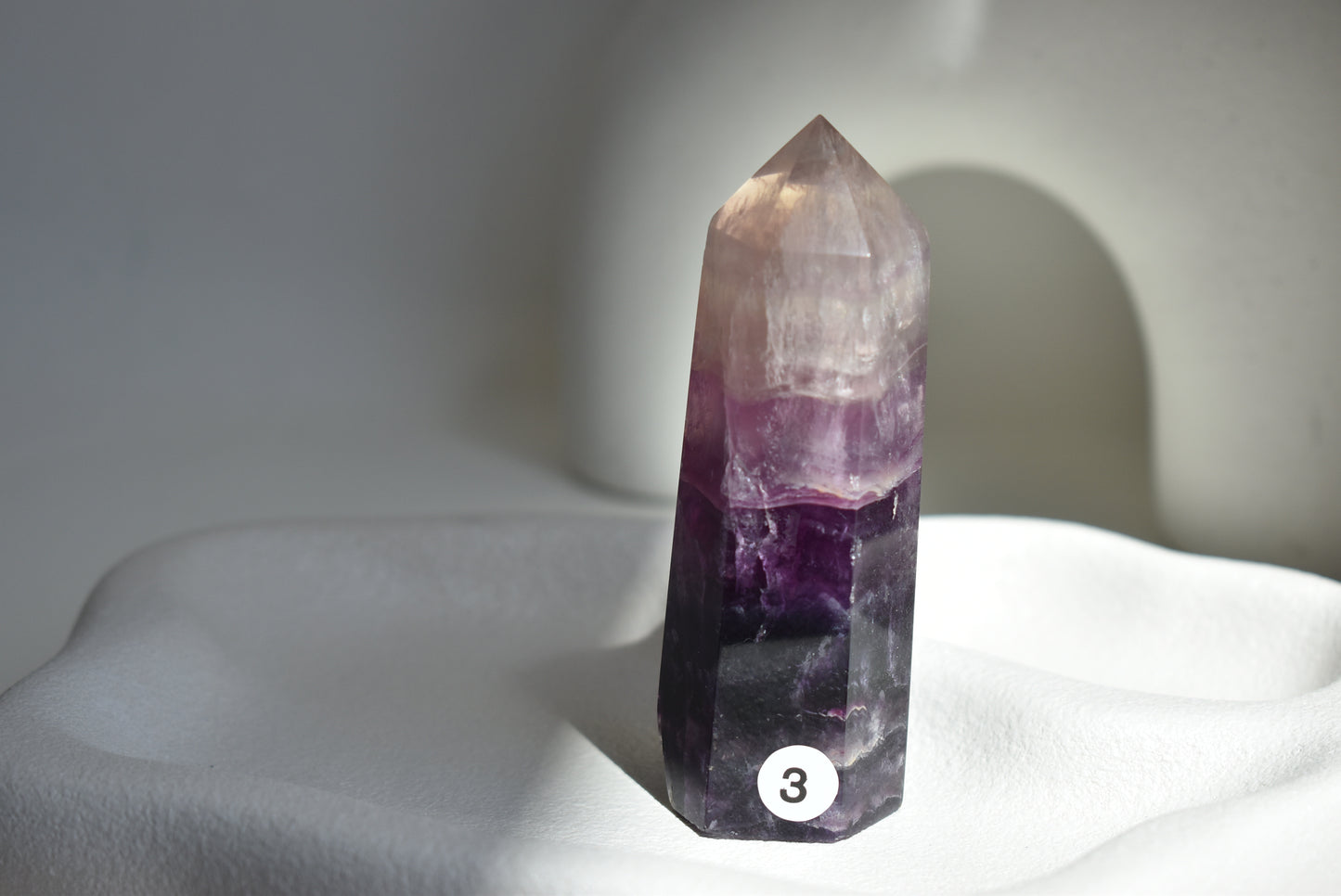 Purple Fluorite Point
