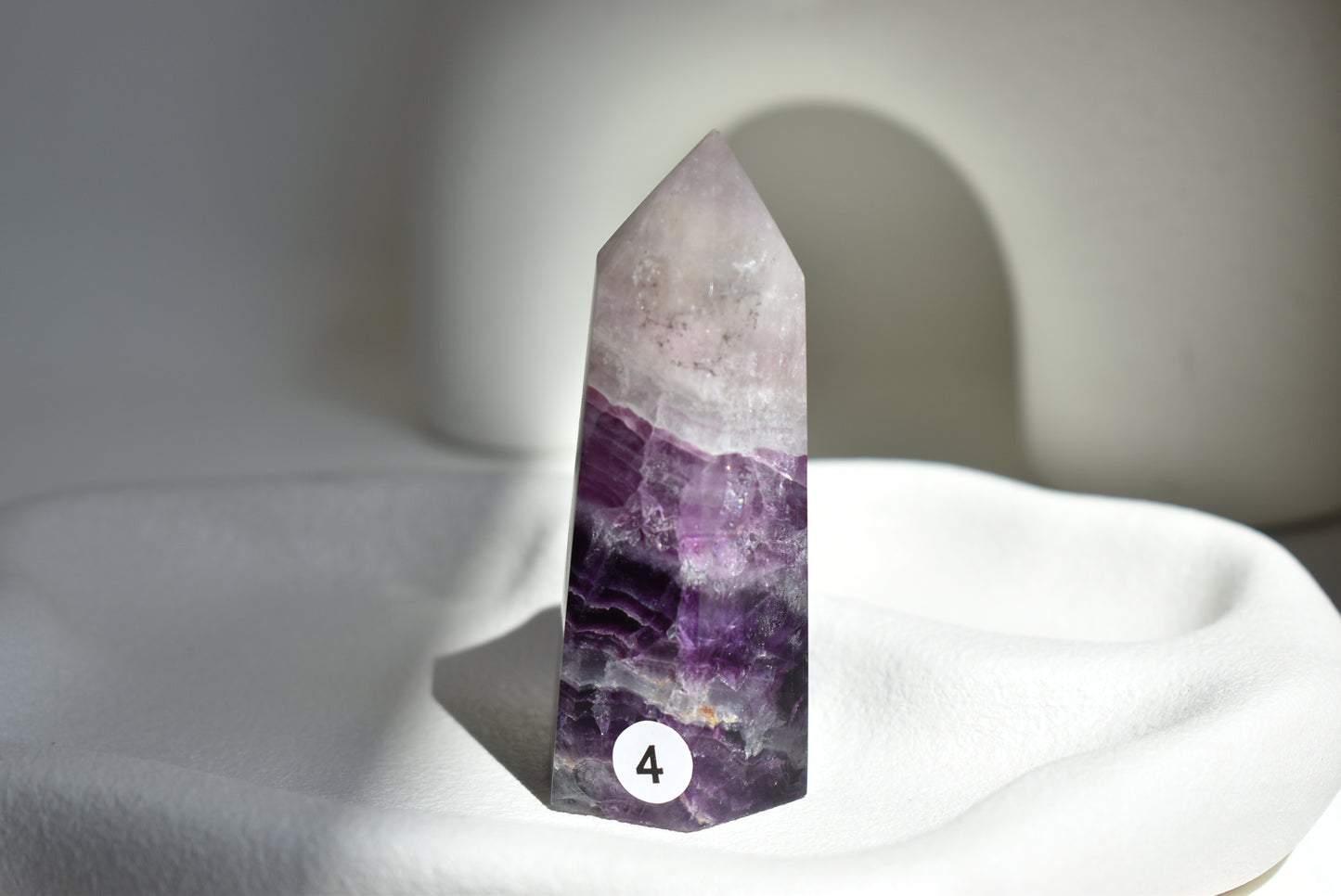 Purple Fluorite Point
