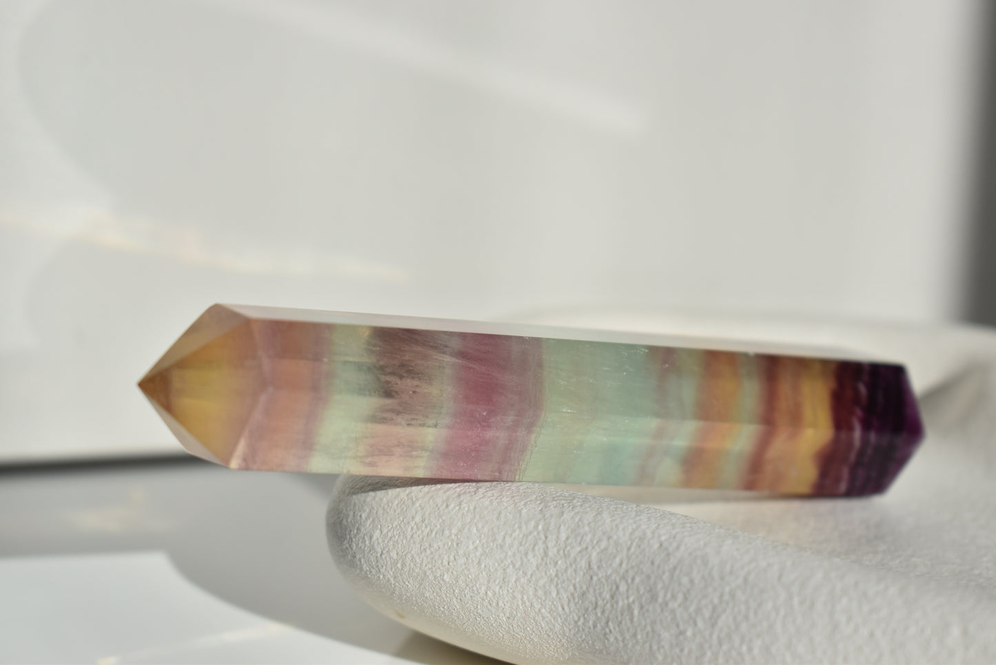 Candy Fluorite Point 125mm