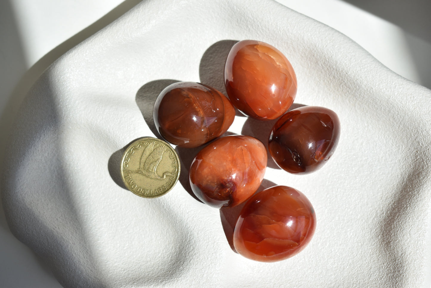Carnelian eggs